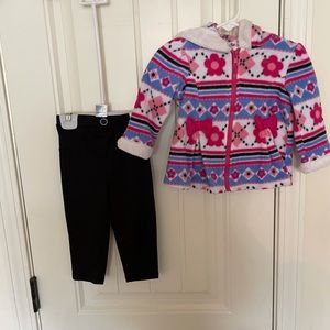 Fleece 2 piece